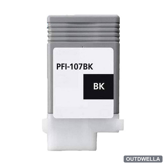 Canon PFI-107BK (6705B001) Black Compatible Ink Cartridge