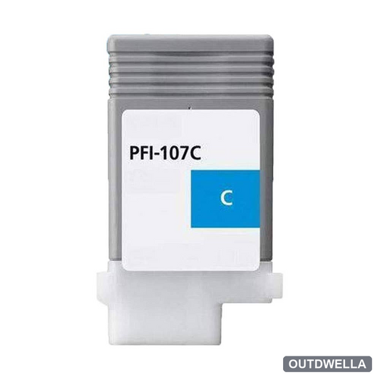 Canon PFI-107C (6706B001) Cyan Compatible Ink Cartridge