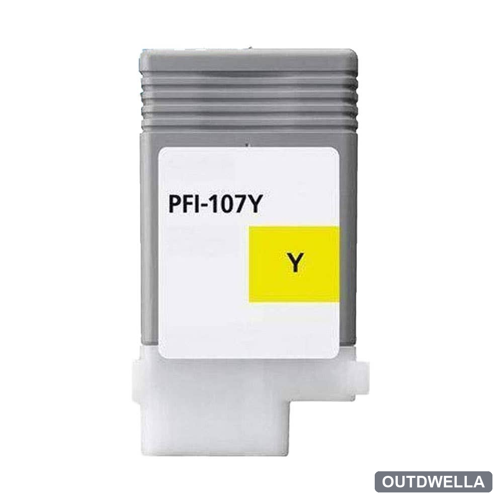 Canon PFI-107Y (6708B001) Yellow Compatible Ink Cartridge