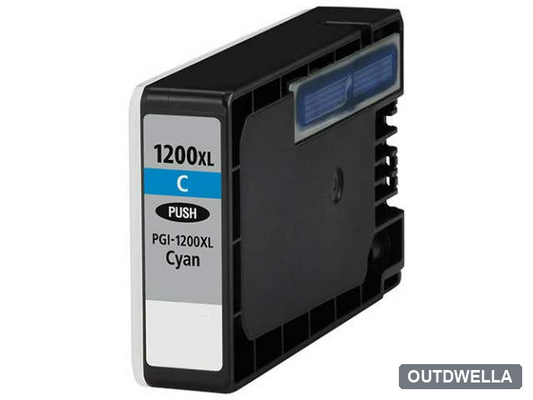 Canon PGI-1200XL (9196B001) Cyan High-Yield Compatible Ink Cartridge