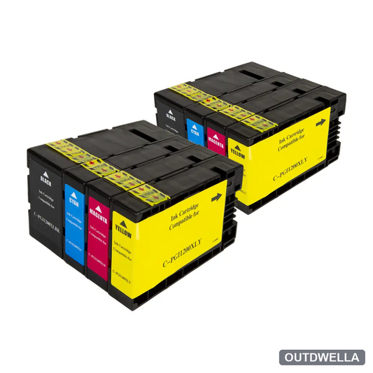 Canon PGI-1200XL Compatible High-Yield Ink Cartridge 8-Pack