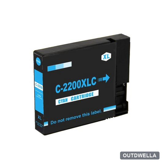 Canon PGI-2200XL (9268B001) High Yield Cyan Compatible Ink Cartridge