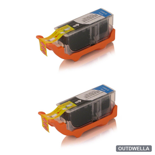 Canon PGI-220BK (2945B001) Pigment Black Compatible Ink Cartridge Twin Pack