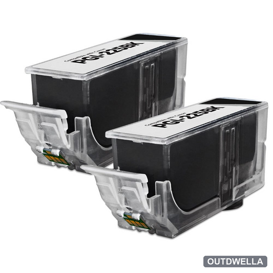 Canon PGI-225BK (4530B001) Pigment Black Compatible Ink Cartridge Twin Pack