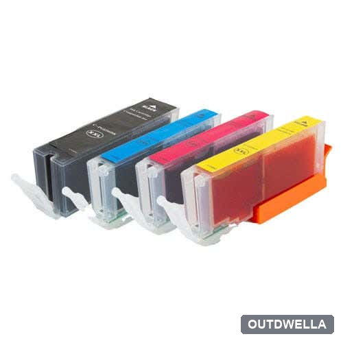 Canon PGI-280XXL & CLI-281XXL Compatible Super High Yield Ink Cartridge 4-Pack