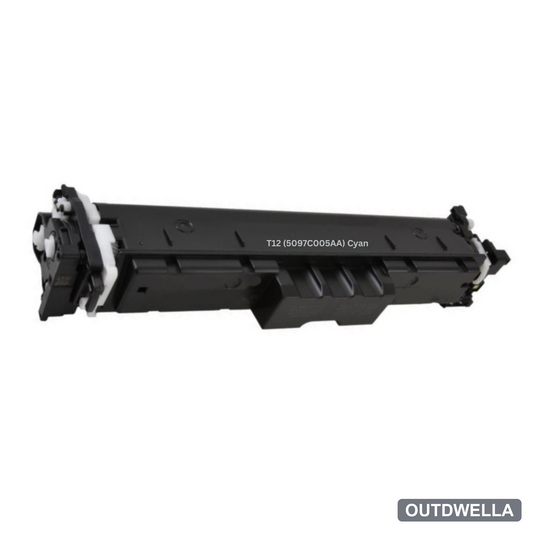Canon T12 (5097C005AA) Cyan Standard Yield Compatible Toner Cartridge