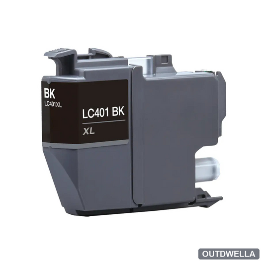Compatible Brother LC401XLBK High Yield Black Ink Cartridge