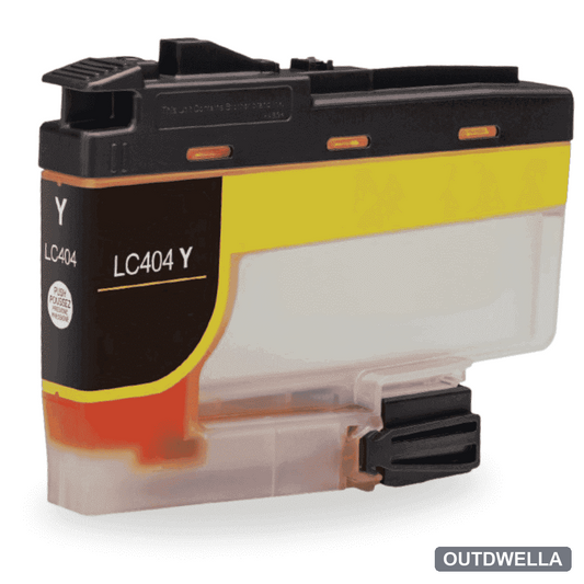 Compatible Brother LC404Y Standard Yield Yellow Ink Cartridge