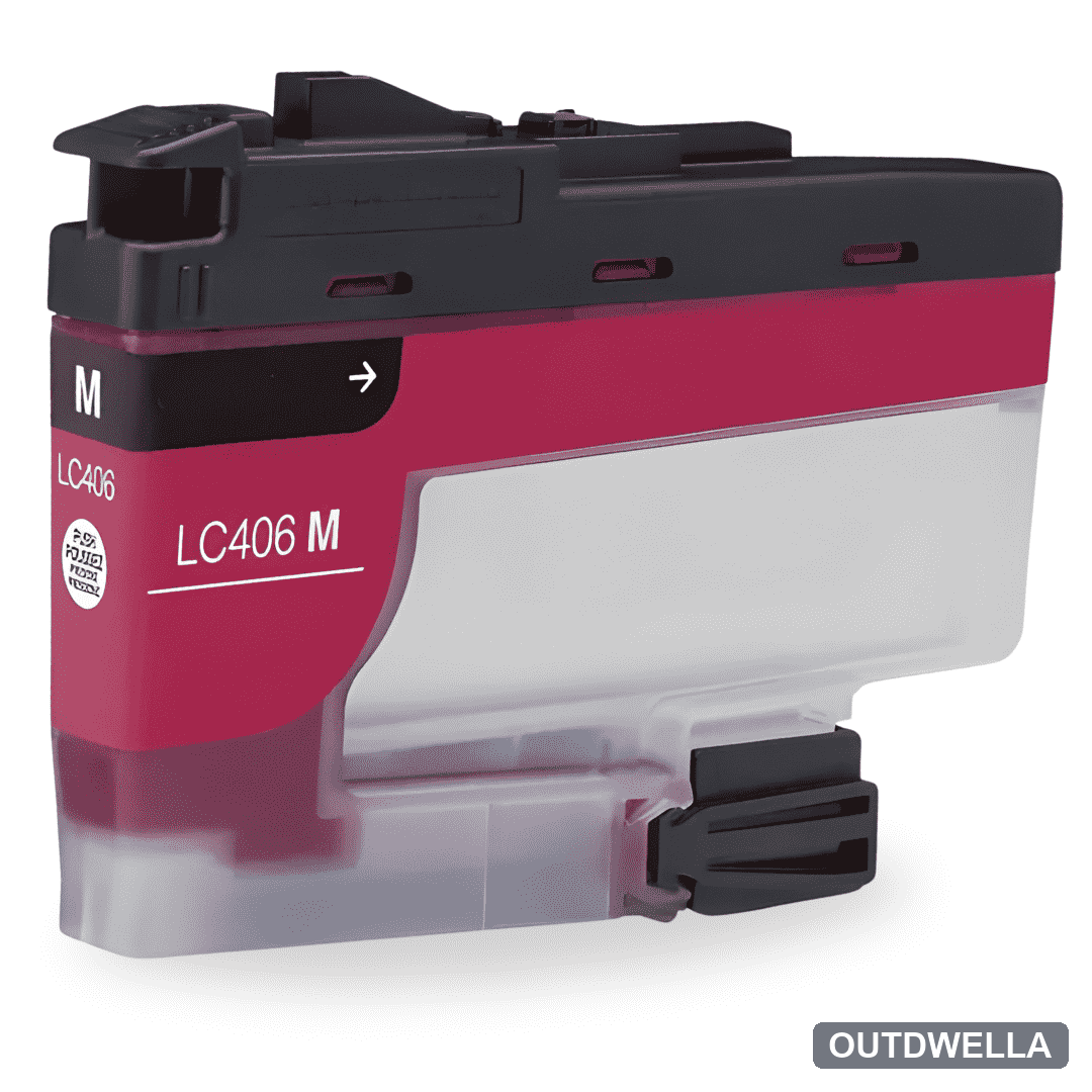 Compatible Brother LC406M Standard Yield Magenta Ink Cartridge