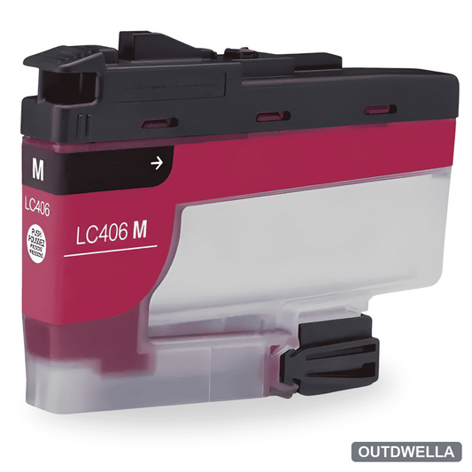 Compatible Brother LC406M Standard Yield Magenta Ink Cartridge