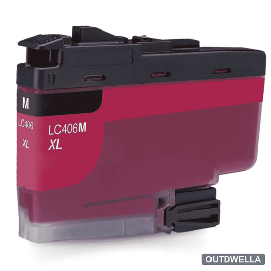Compatible Brother LC406XLM High Yield Magenta Ink Cartridge