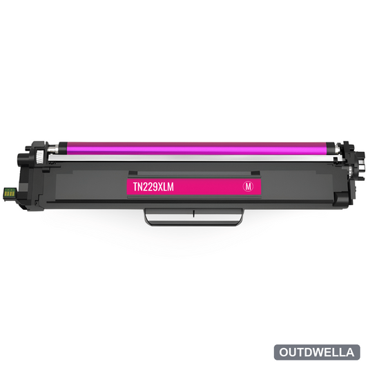 Compatible Brother TN229XLM High Yield Magenta Toner Cartridge