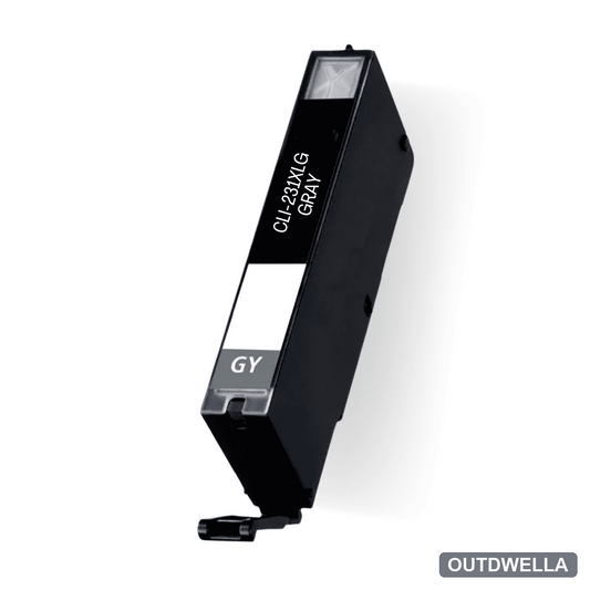 Compatible Canon CLI-231XLG (6678C001) High Yield Gray Ink Cartridge