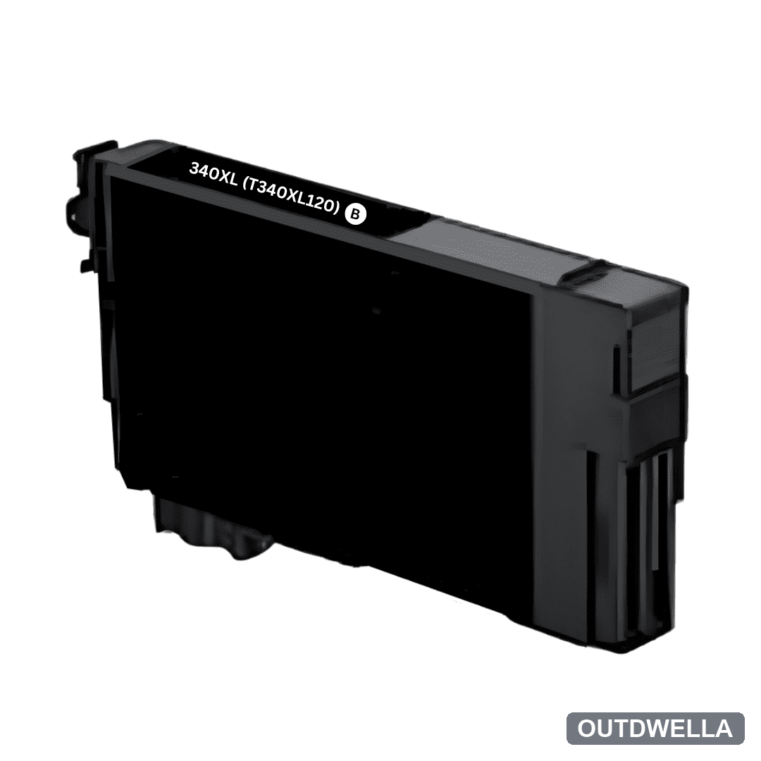 Compatible Epson 340XL (T340XL120) Black High Yield Ink Cartridge