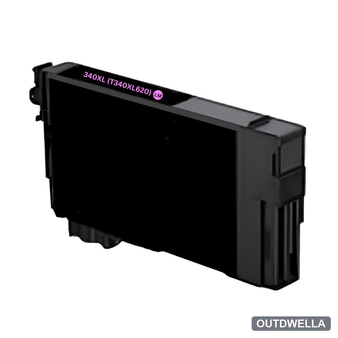 Compatible Epson 340XL (T340XL620) Light Magenta High Yield Ink Cartridge