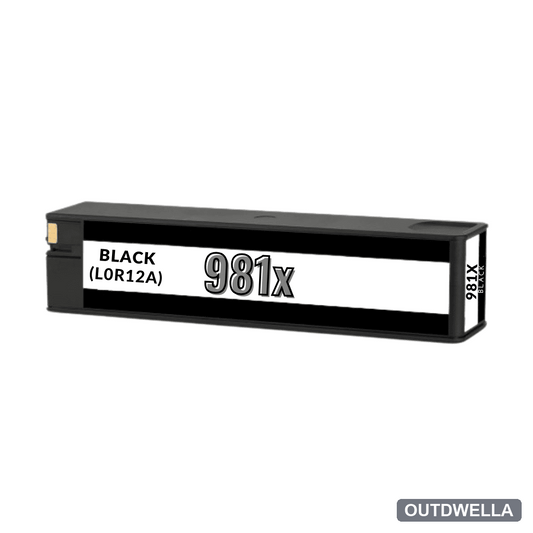 Compatible HP 981X (L0R12A) High Yield Black Toner Cartridge