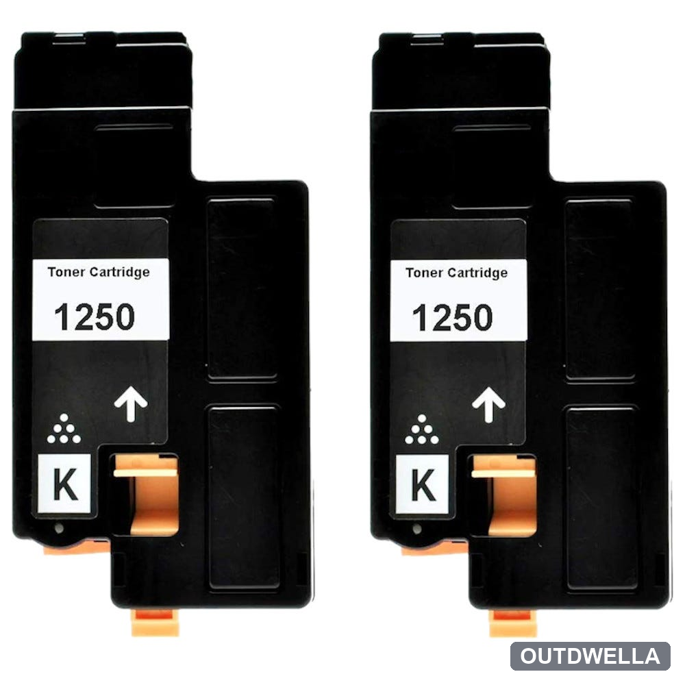 Dell 331-0778 (3K9XM) Black High-Yield Compatible Toner Cartridge Twin Pack
