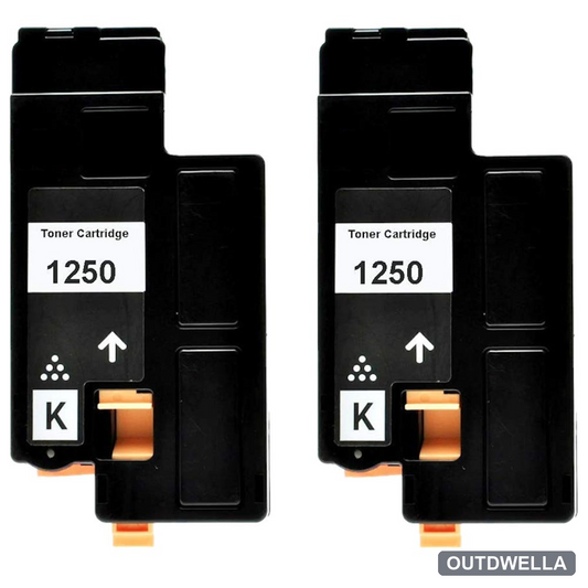 Dell 331-0778 (3K9XM) Black High-Yield Compatible Toner Cartridge Twin Pack