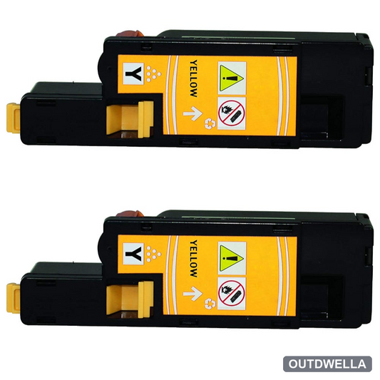 Dell 332-0402 (XY7N4) Yellow Compatible Toner Cartridge Twin Pack