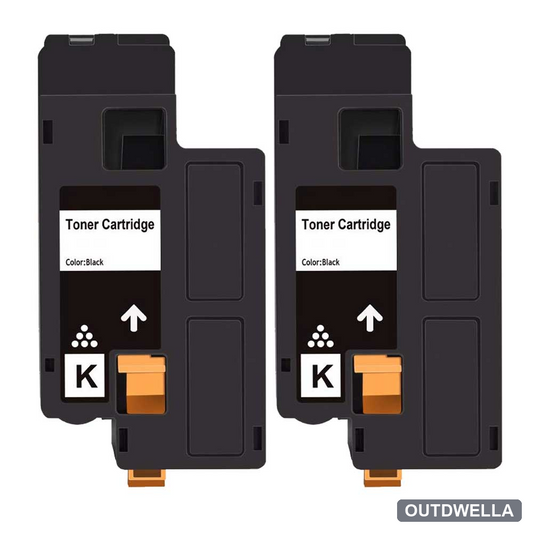 Dell 593-BBJX (DPV4T) Black Compatible Toner Cartridge Twin Pack