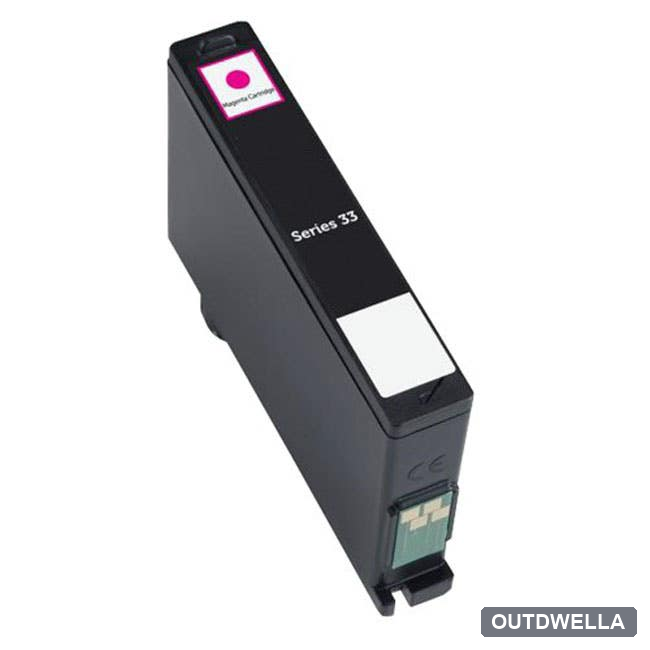 Dell Series 33/34 (331-7379 / 6M6FG) Magenta Extra High-Yield Compatible Ink Cartridge