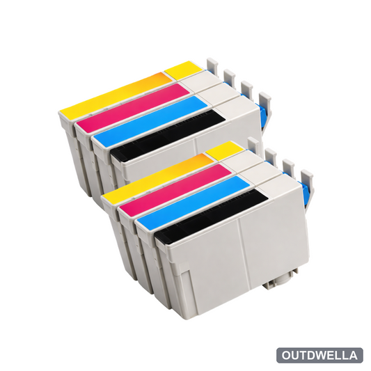 Epson 125 Remanufactured Standard-Yield Ink Cartridge 8-Pack Combo