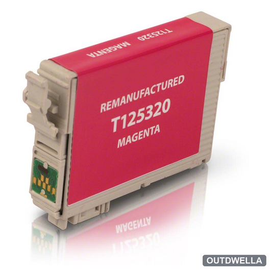 Epson 125 (T125320) Magenta Remanufactured Ink Cartridge