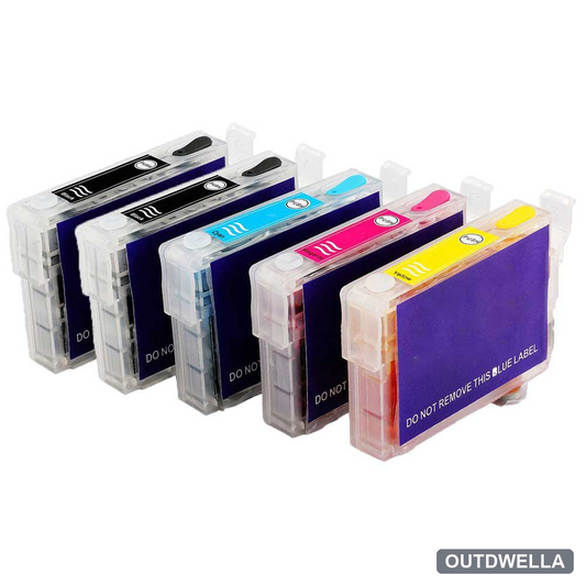 Epson 200XL High-Yield Remanufactured Ink Cartridge 5-Pack Combo