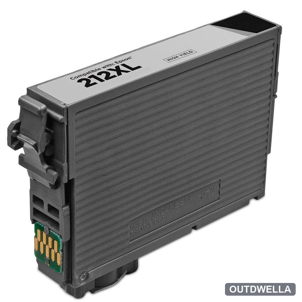 Epson 212XL (T212XL120) Black High-Yield Remanufactured Ink Cartridge