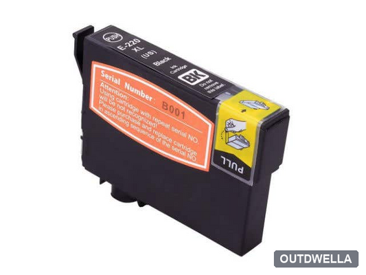 Epson 220XL (T220XL120) Black High-Yield Remanufactured Ink Cartridge