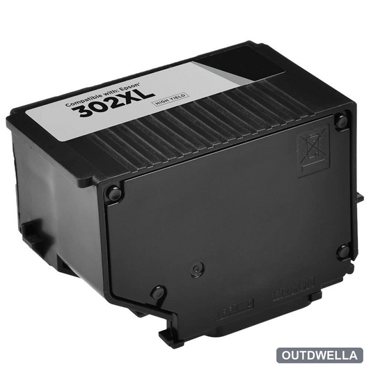 Epson 302XL (T302XL020) Black High-Yield Remanufactured Ink Cartridge
