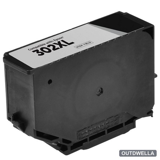 Epson 302XL (T302XL120) Photo Black High-Yield Remanufactured Ink Cartridge