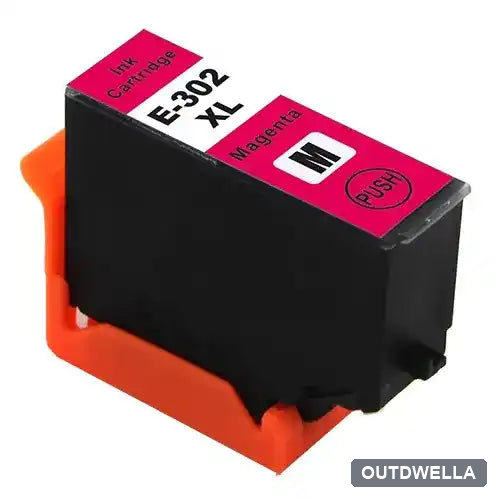 Epson 302XL (T302XL320) Magenta High-Yield Remanufactured Ink Cartridge