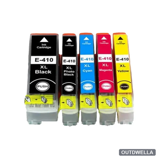 Epson 410XL High-Yield Remanufactured 5-Pack Combo