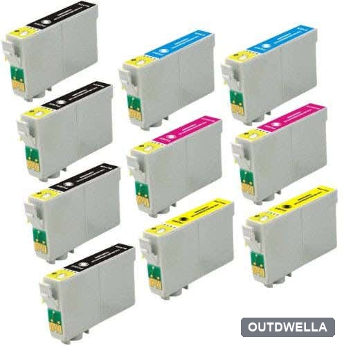 Epson 60 Remanufactured Ink Cartridge 10-Pack Combo