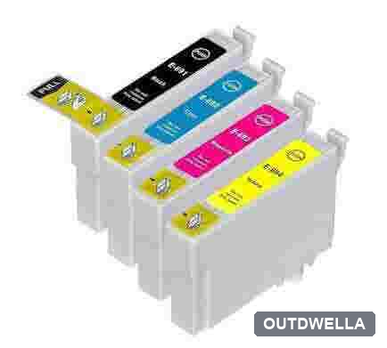 Epson 69 Remanufactured Ink Cartridge 4-Pack Combo