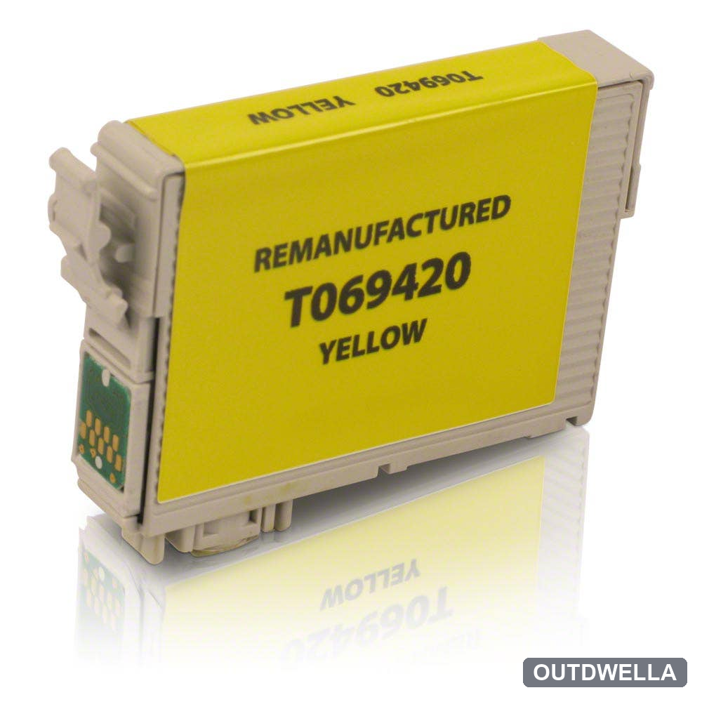 Epson 69 (T069420) Yellow Remanufactured Ink Cartridge