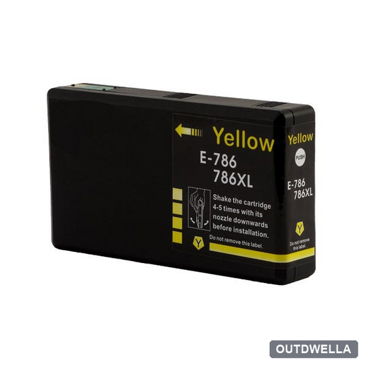 Epson 786XL (T786XL420) Yellow High-Yield Remanufactured Ink Cartridge