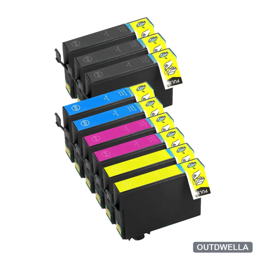 Epson 822XL High Yield Remanufactured Ink Cartridge 9-Pack Combo