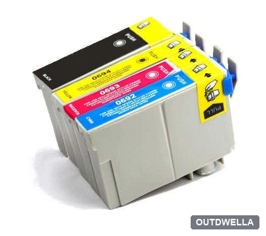 Epson 97 & 69 Remanufactured Ink Cartridge 4-Pack Combo