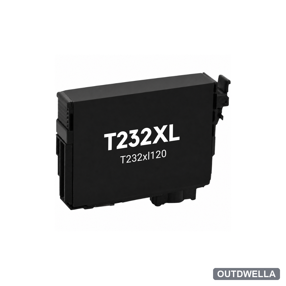 Epson T232XL (T232xl120-S) Black High Yield Compatible Ink Cartridge