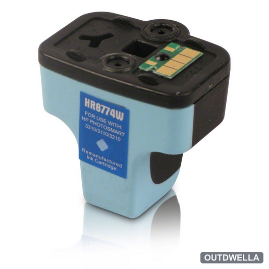 HP 02 (C8774WN) Light Cyan Remanufactured Ink Cartridge
