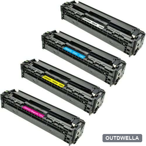 HP 125A Compatible Toner Cartridge 4-Pack Combo