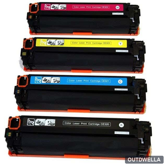 HP 128A Compatible Laser Toner Cartridge 4-Pack Combo