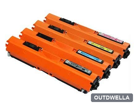 HP 130A Remanufactured Toner Cartridge 4-Pack Combo