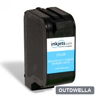 HP 17 (C6625AN) Tri-Color Remanufactured Ink Cartridge