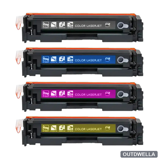HP 206X Compatible High-Yield Toner Cartridges 4-Pack (With Chip)