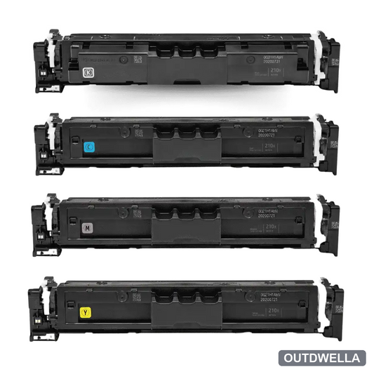 HP 210X High-Yield Compatible Toner Cartridge 4-Pack Combo