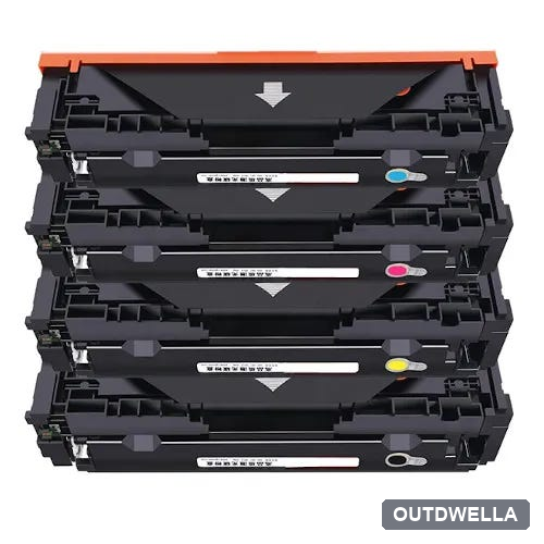 HP 215A Compatible Toner Cartridge 4-Pack Combo