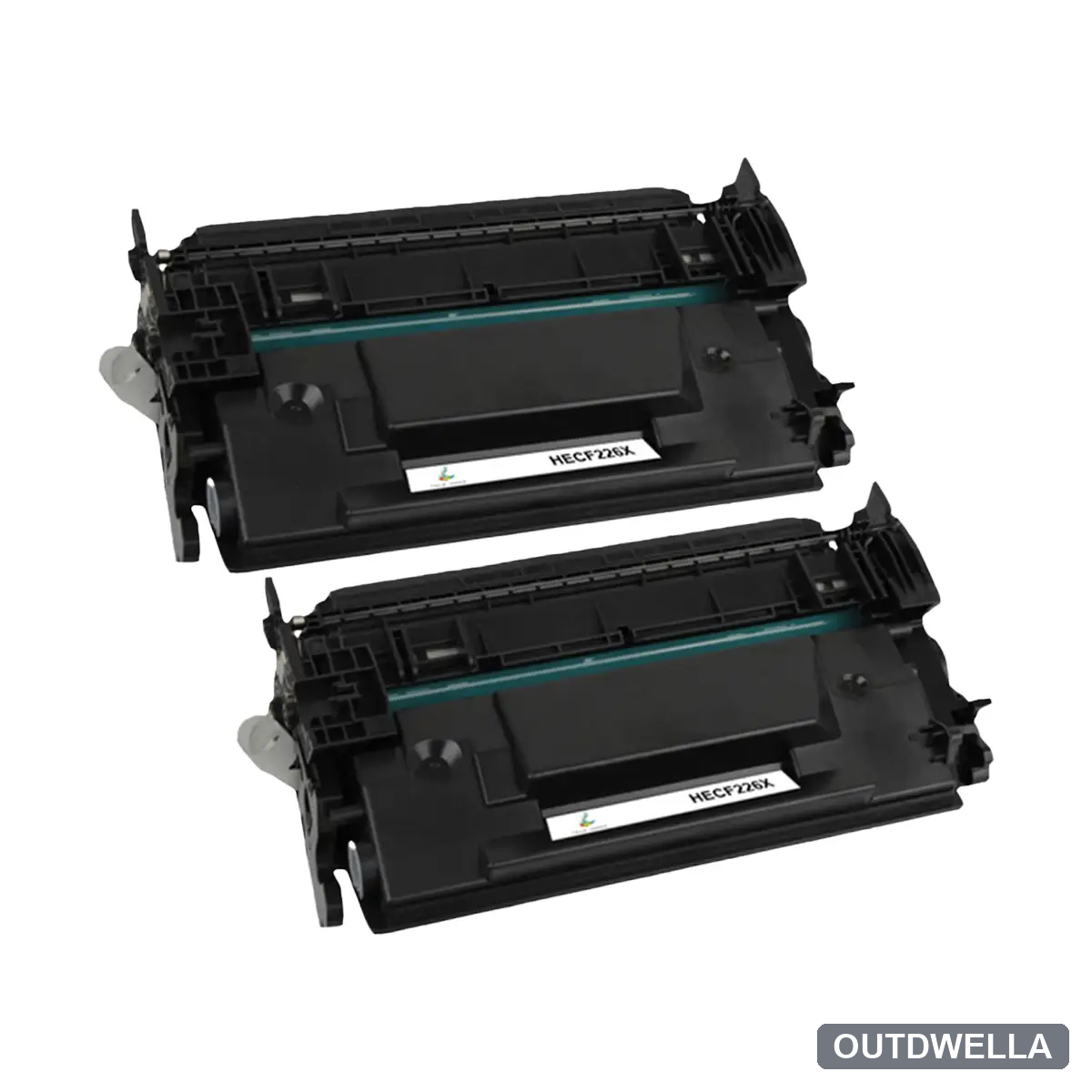 HP 26X (CF226X) Black Compatible High-Yield Toner Cartridge Twin Pack
